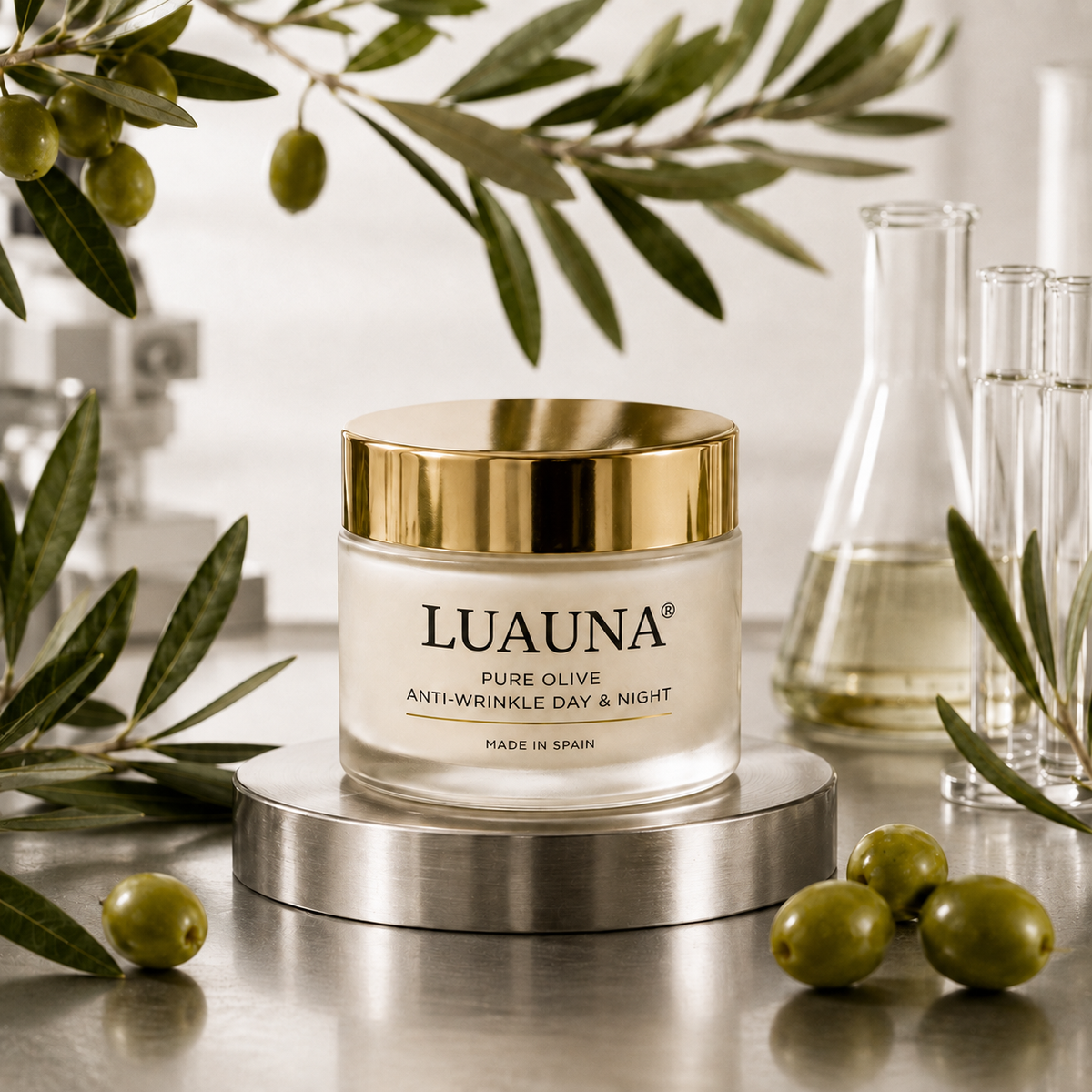 Pure Olive Anti-Wrinkle Day & Night Face Cream